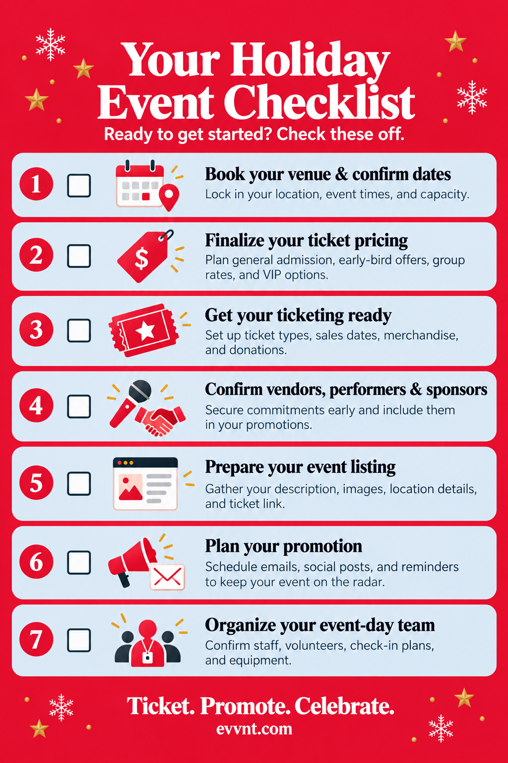 Holidayeventchecklist