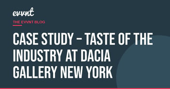 Case Study – Taste of the Industry at Dacia Gallery New York