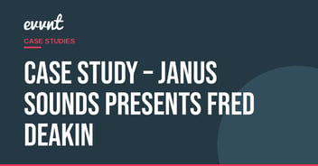 Case Study – Janus Sounds presents Fred Deakin