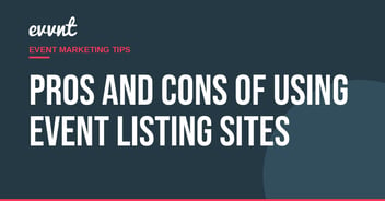 Pros and Cons of using event listing sites