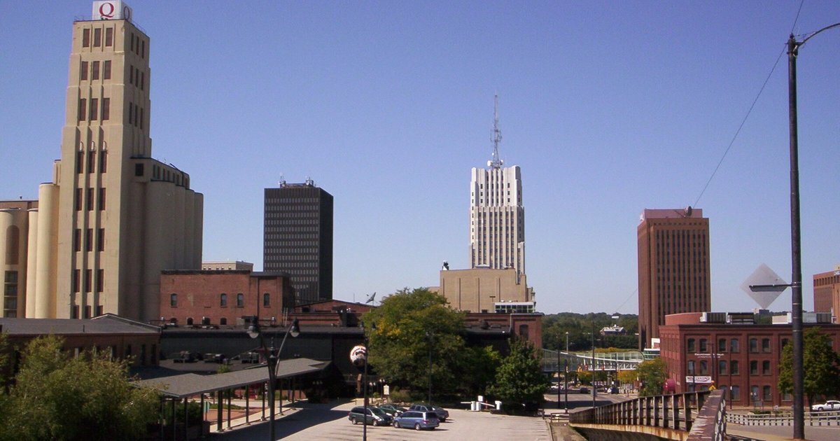 Downtown Akron skyline