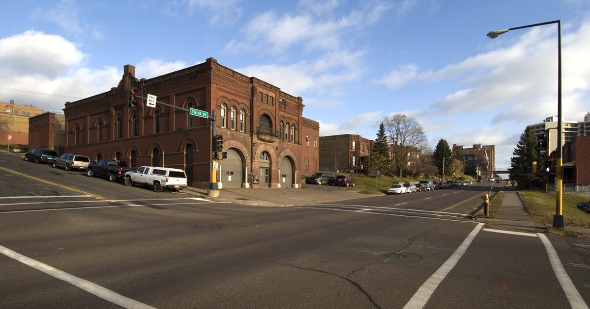 Historic Fire Station No. 1 in Duluth, Minnesota
