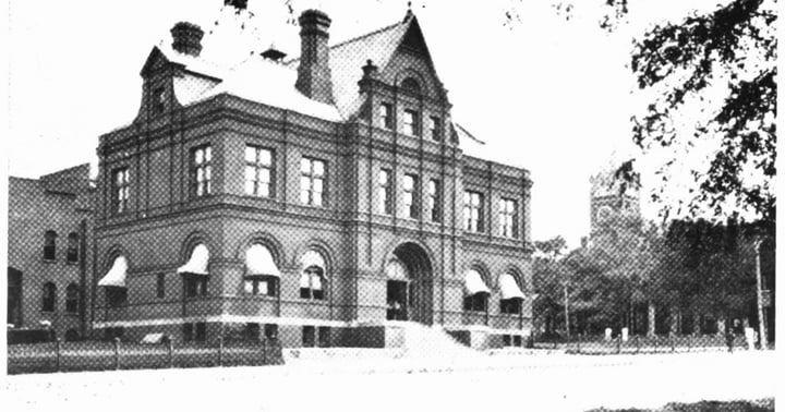 The 1888 U.S. Court House and Post Office in Jackson, Tennessee