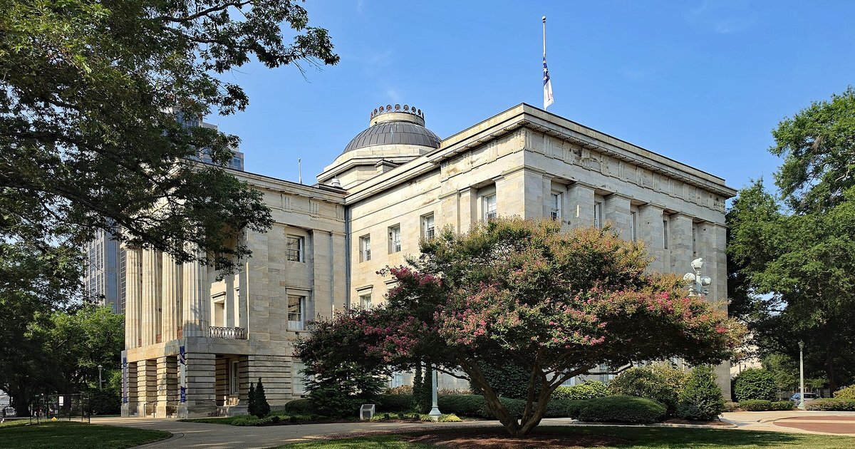 The North Carolina State Capitol in Raleigh