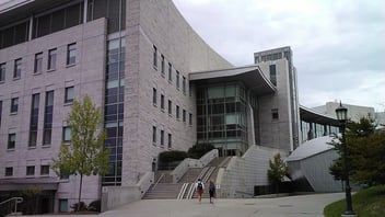 Exterior of the University of Vermont Medical Center campus in Burlington
